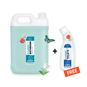 Eco Bathroom Cleaner 5L + Free Eco Toilet Cleaner 500ml